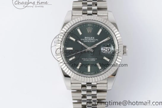 904L Best 41 1:1 Bracelet Steel Edition NTF Green Dial VR3235 126334 Stick on Jubilee DateJust 0316